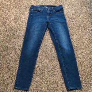 Banana Republic Dark Wash Stretch Skinny Jeans